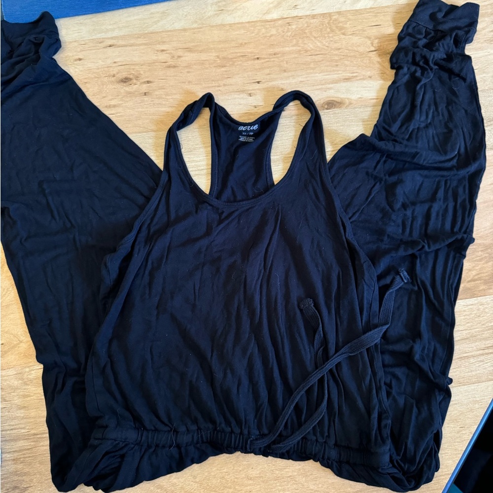 Women’s Aerie Lounge Jumpsuit black size XS BUNDLE 2/$20